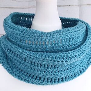 crochet pattern: just jules infinity scarf