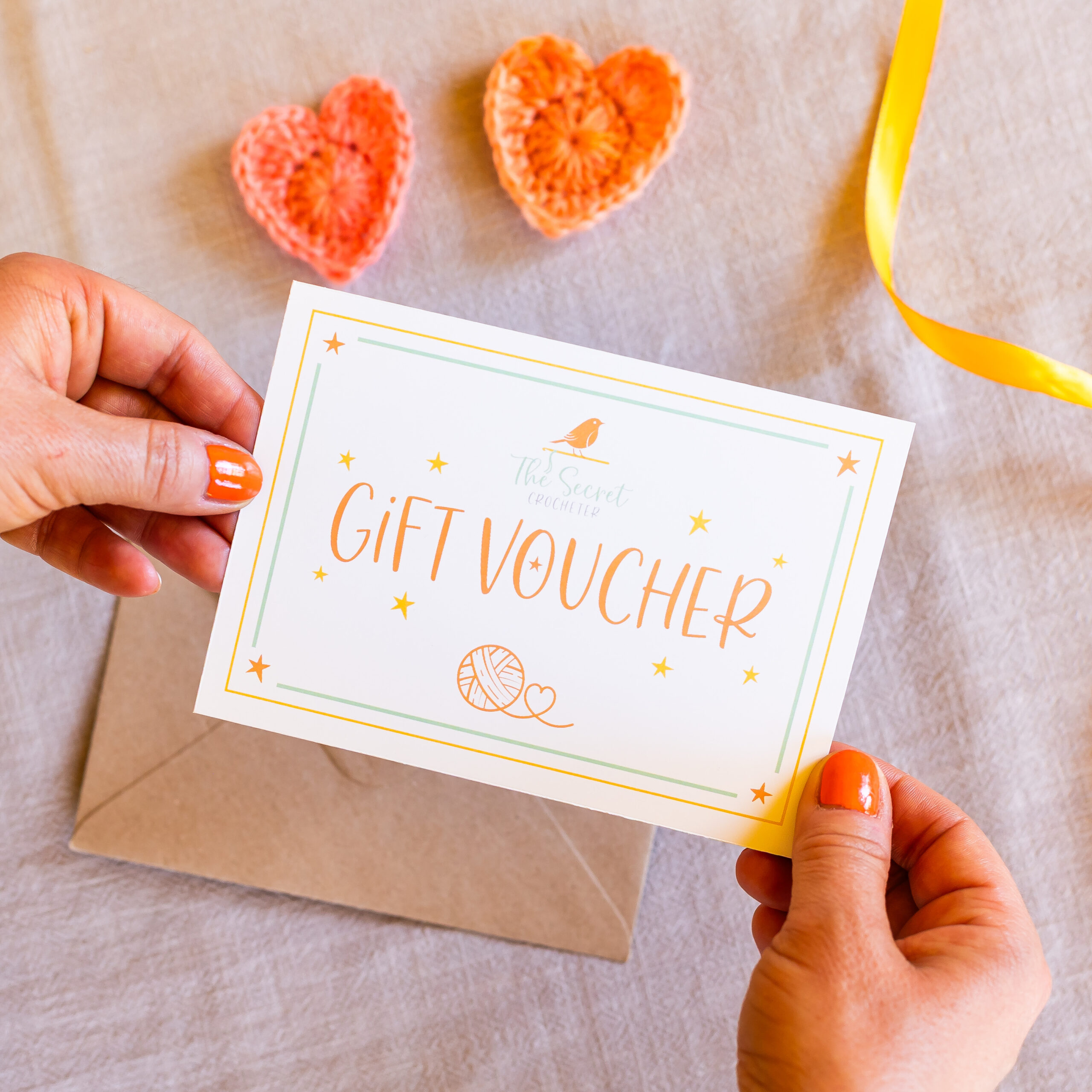 crochet gift vouchers!
