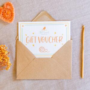 crochet gift vouchers!