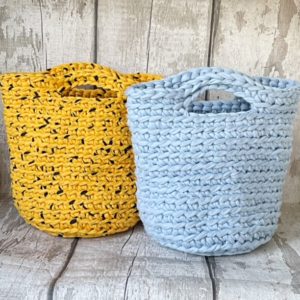 Crocheted Bags T Shirt Yarn