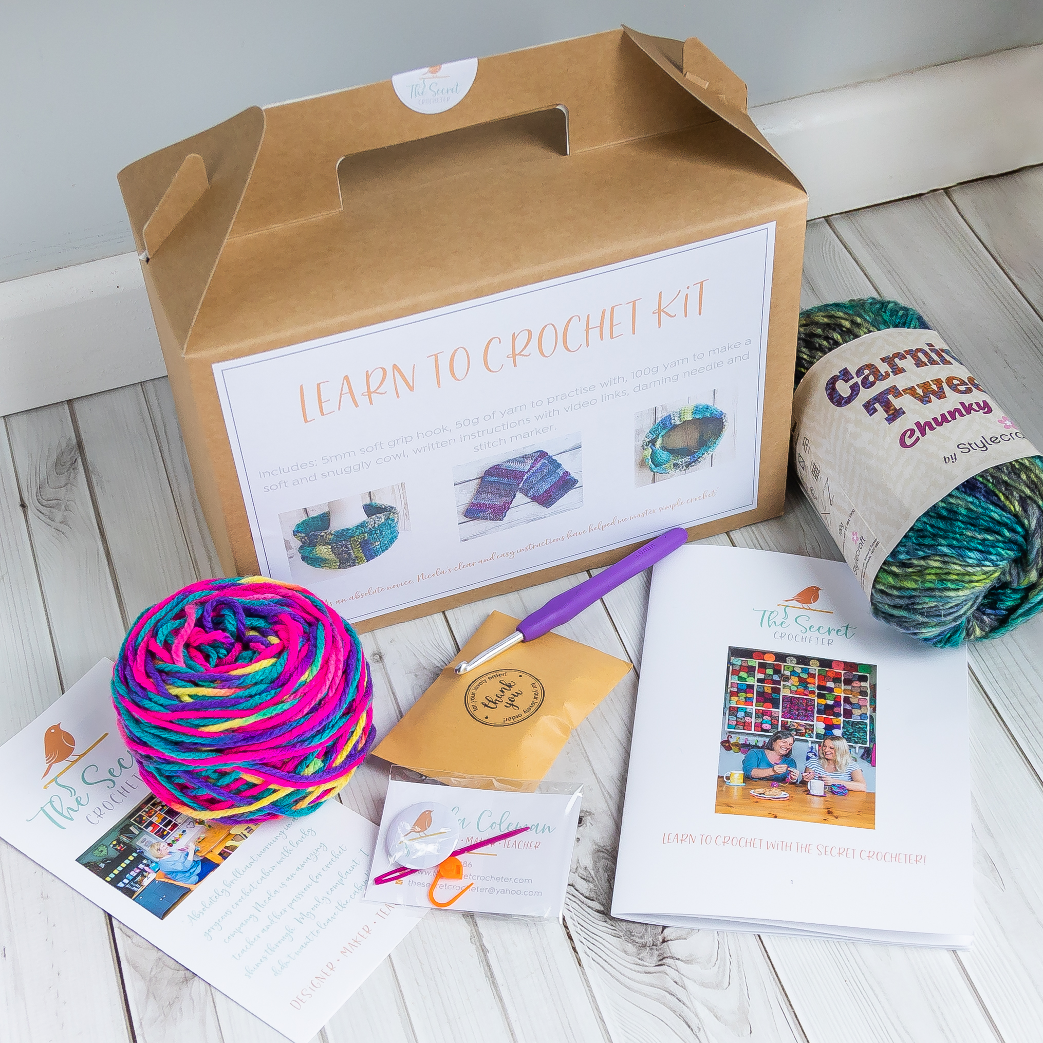 learn to crochet kit