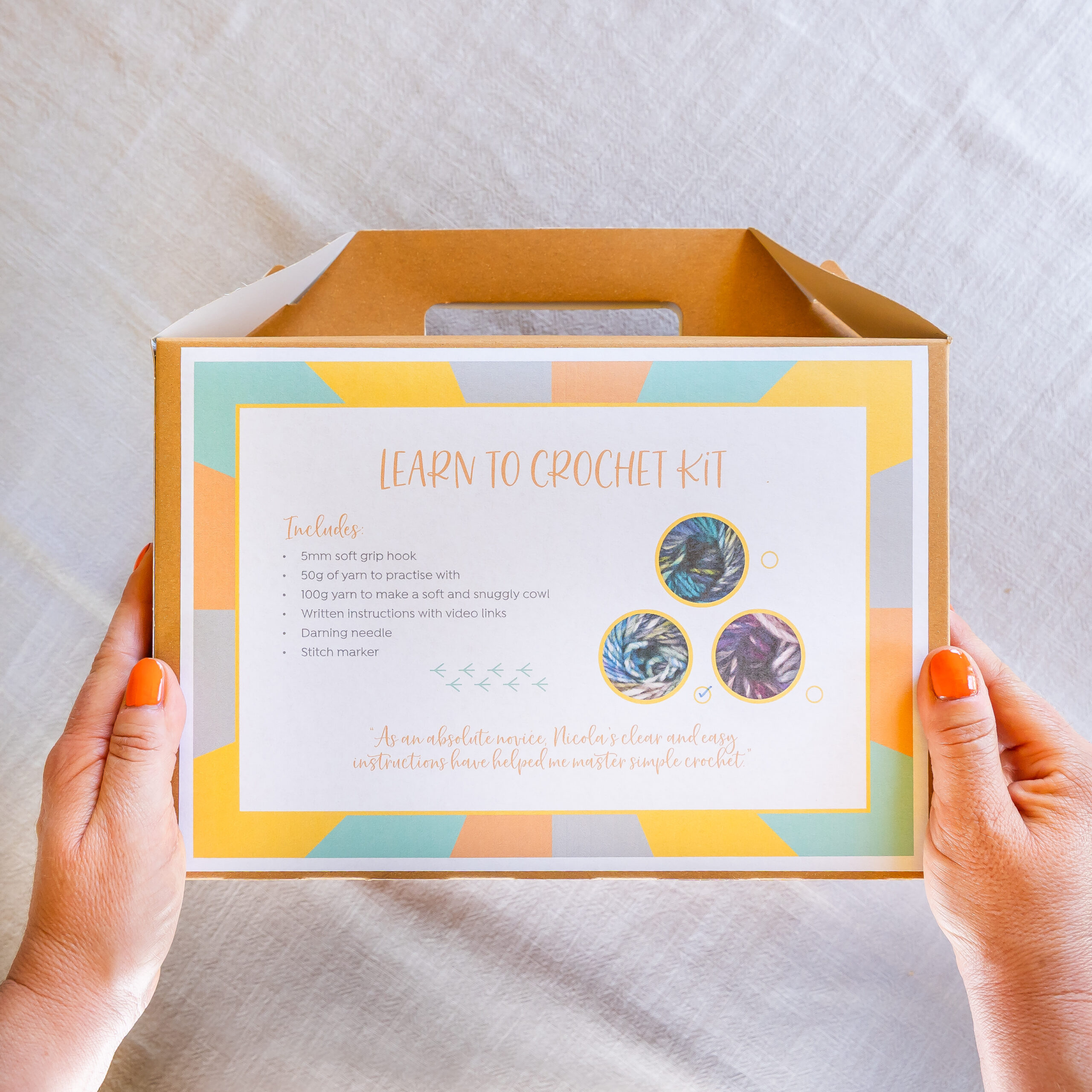 learn to crochet kit