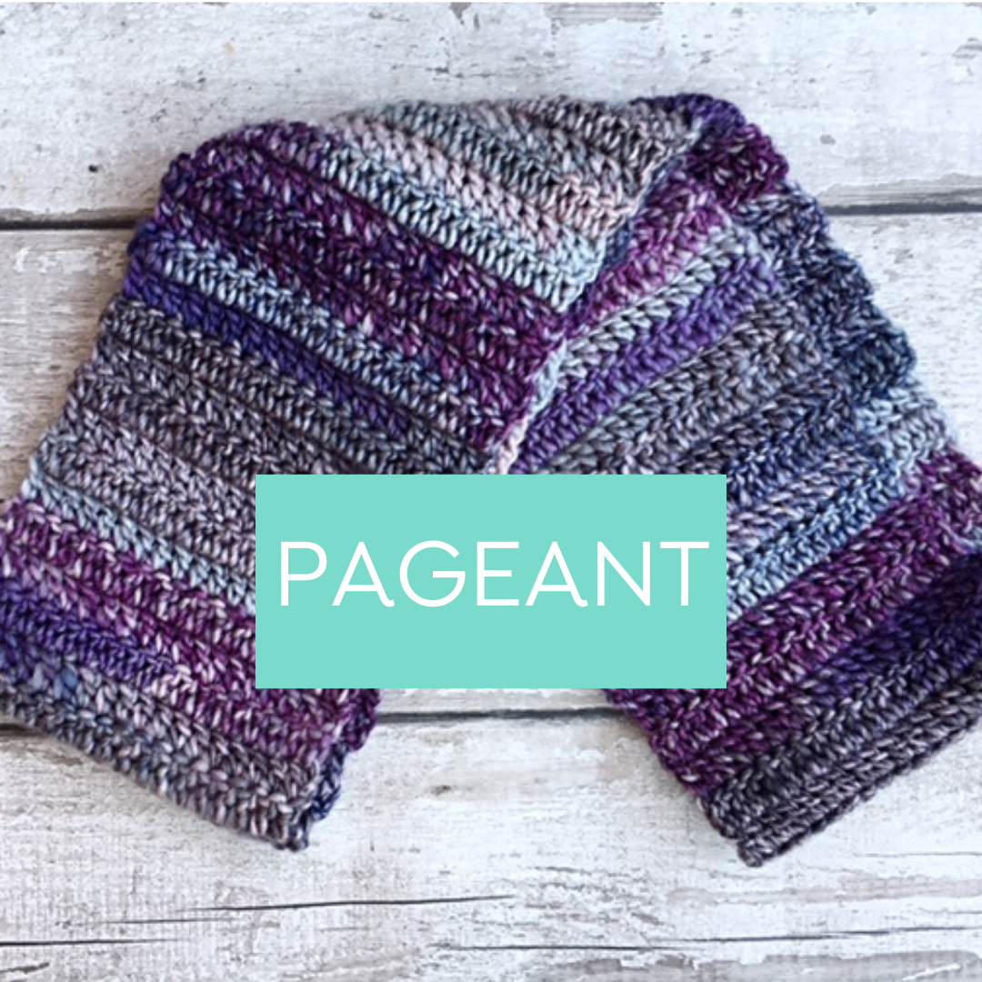 pageant learn to crochet cowl