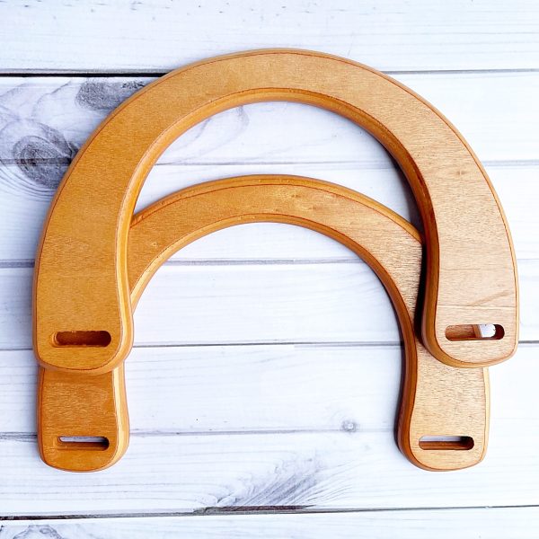 wooden bag handles