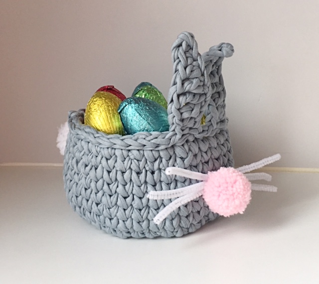 Easter Bunny Basket Crochet Kit - Image 4