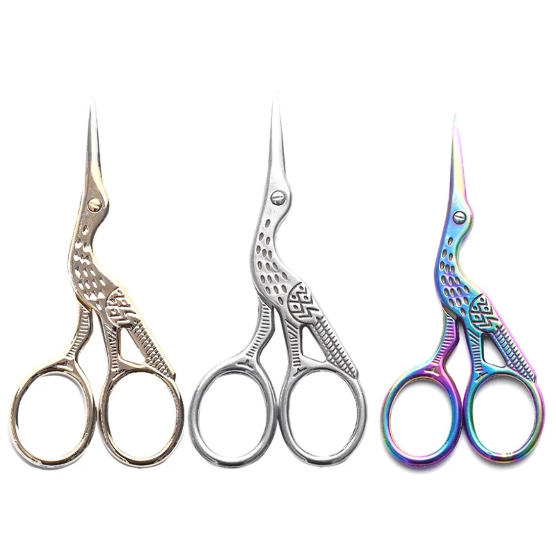 stork shaped scissors