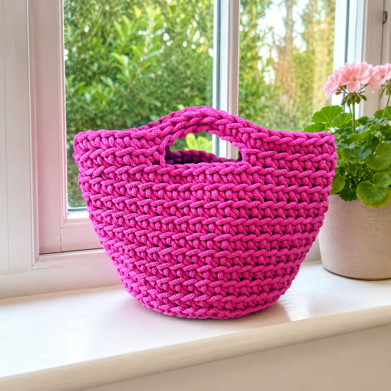 crochet pattern: handy bags