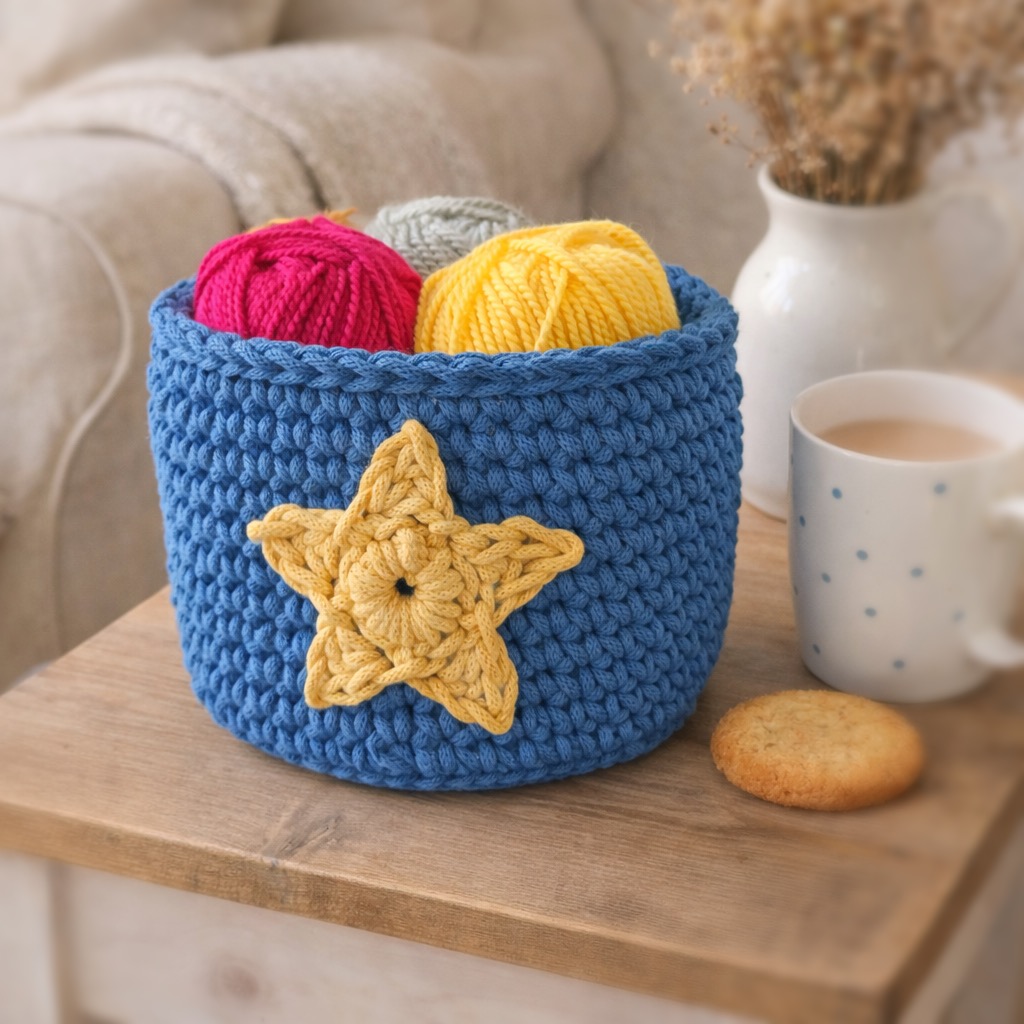 crochet pattern: brilliant baskets
