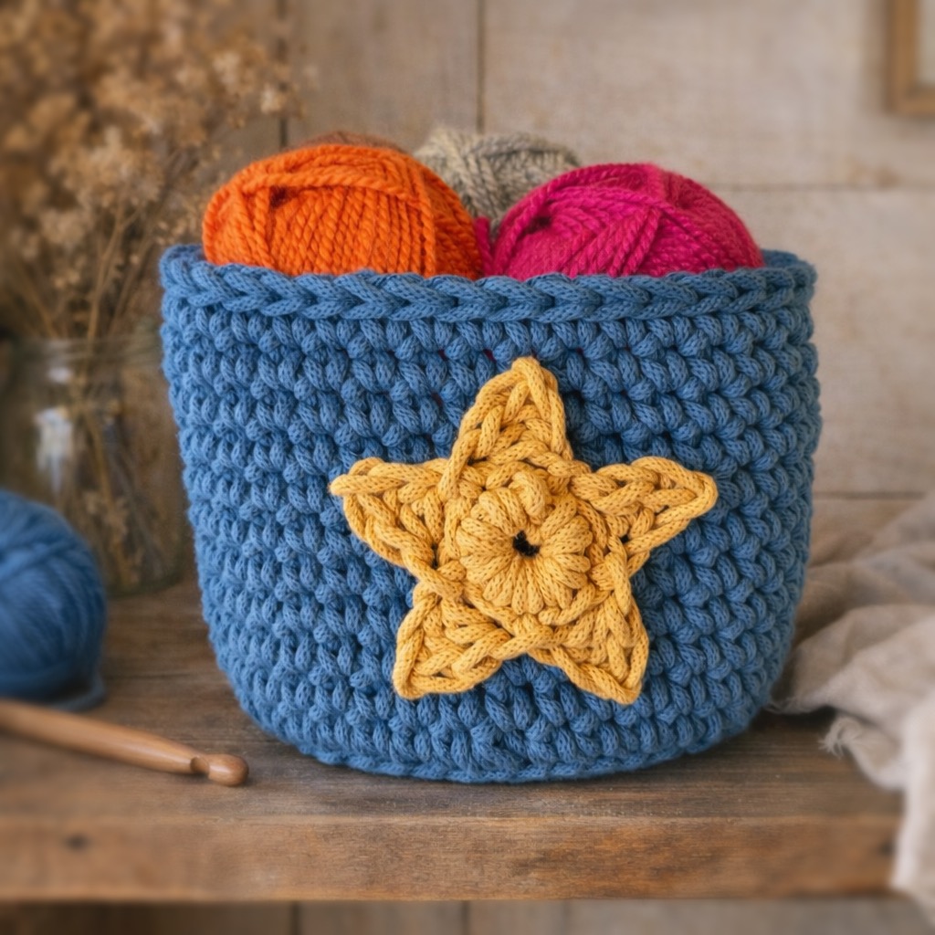 crochet pattern: brilliant baskets