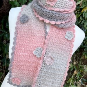 Crochet Pattern: Blooming Lovely Scarf