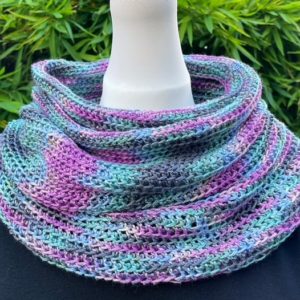 crochet pattern: super snood