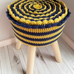 fabulous footstool crochet kit