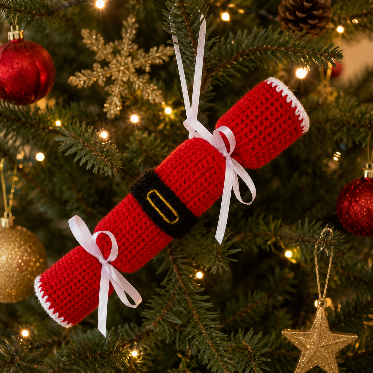 crochet pattern: christmas crackers
