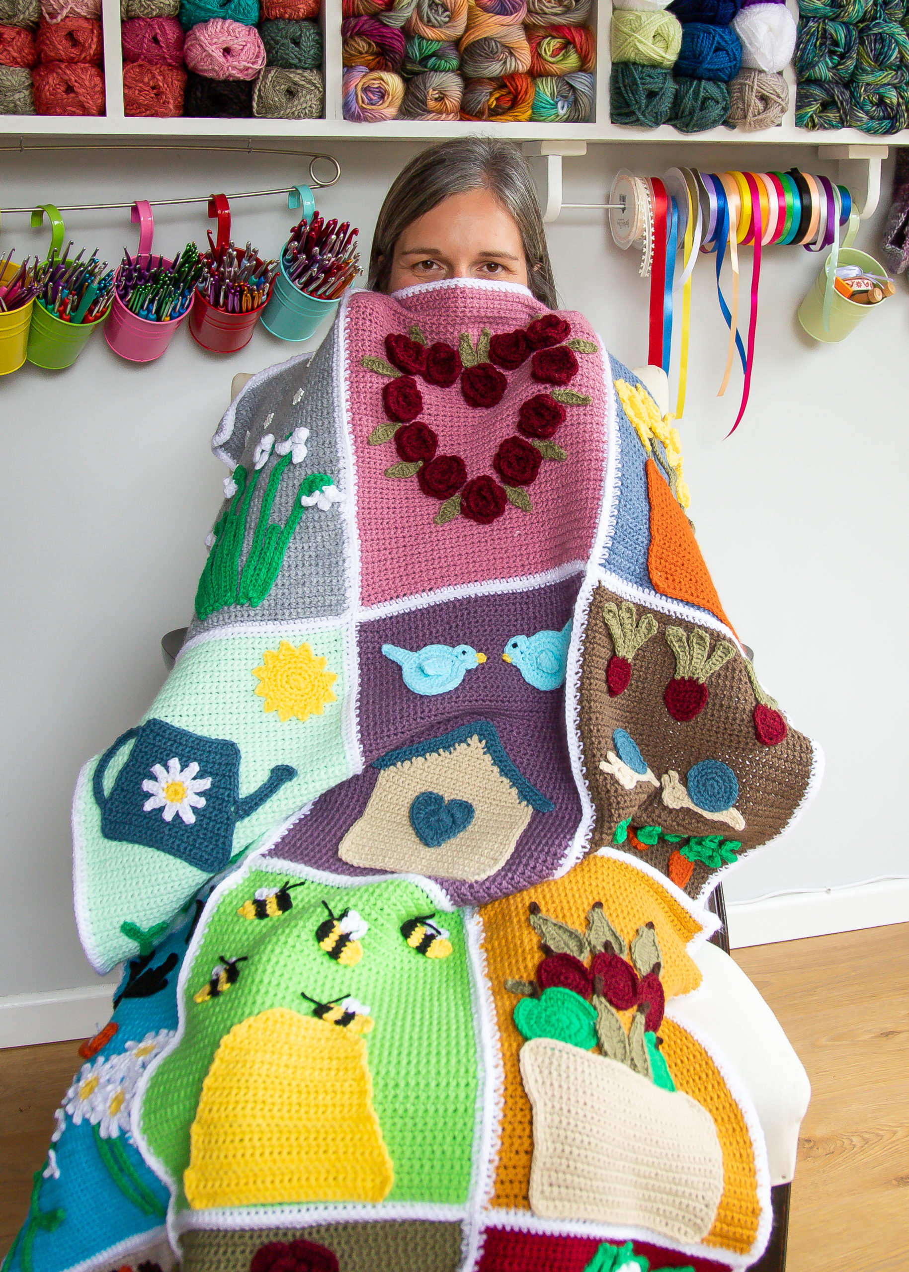 crochet pattern: calendar blanket