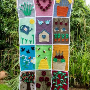 crochet pattern: calendar blanket