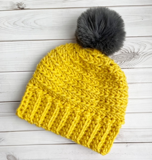 crochet pattern: woolly bobble hat