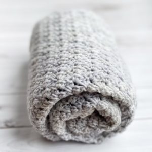 crochet pattern: easy baby blanket