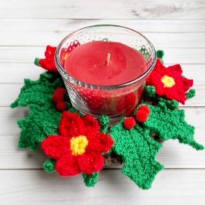 Christmas Candle Decoration Crochet Kit