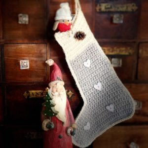 Crochet Kit: Scandi Christmas Stocking