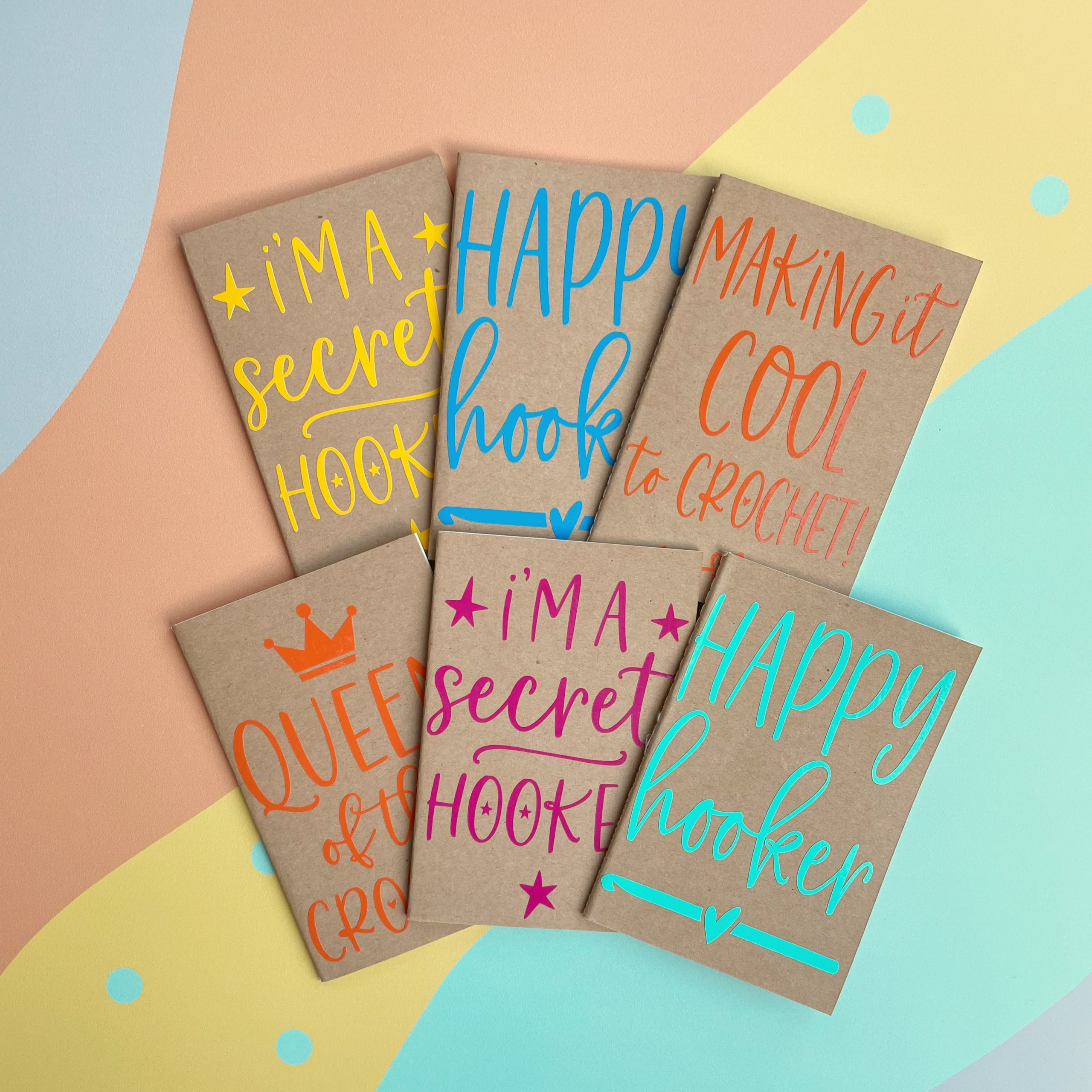 mini notebooks for crocheters