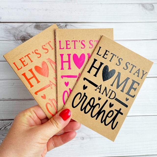 mini notebooks for crocheters