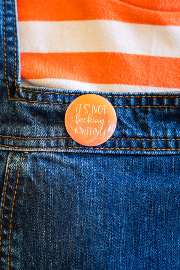 pin badges for crocheters
