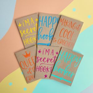mini notebooks for crocheters