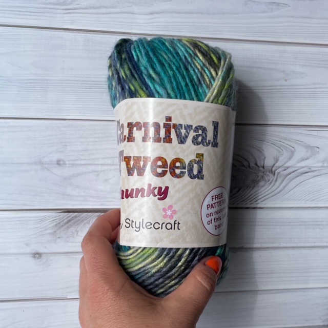 stylecraft carnival tweed chunky yarn