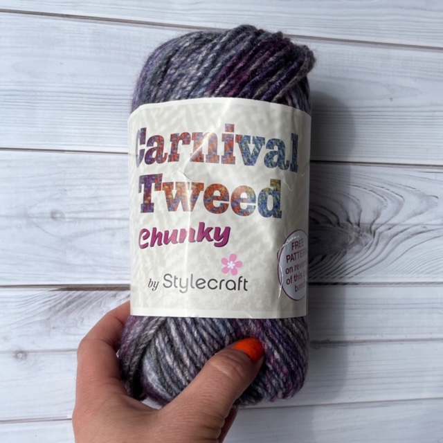 stylecraft carnival tweed chunky yarn