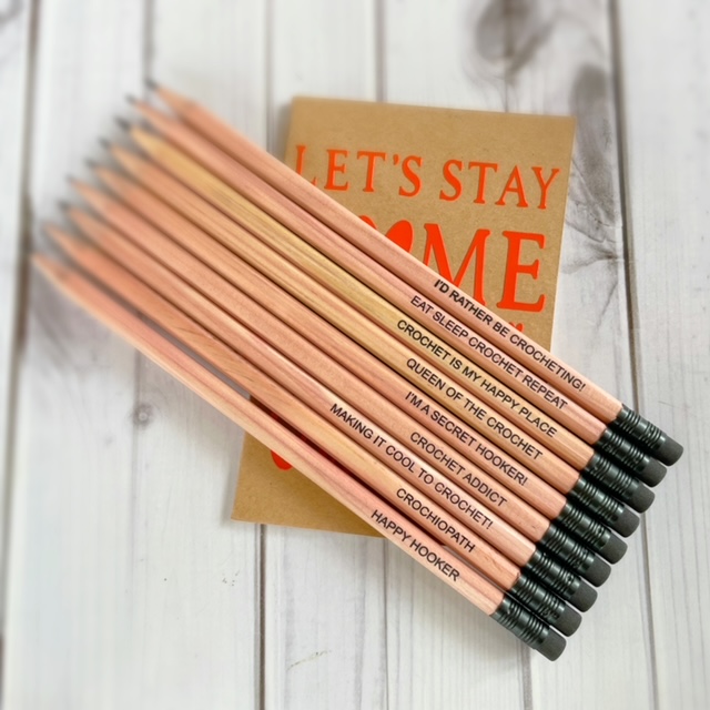 pencils for crocheters