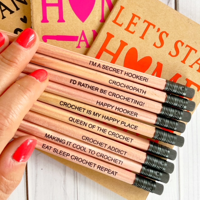pencils for crocheters