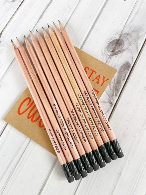 pencils for crocheters