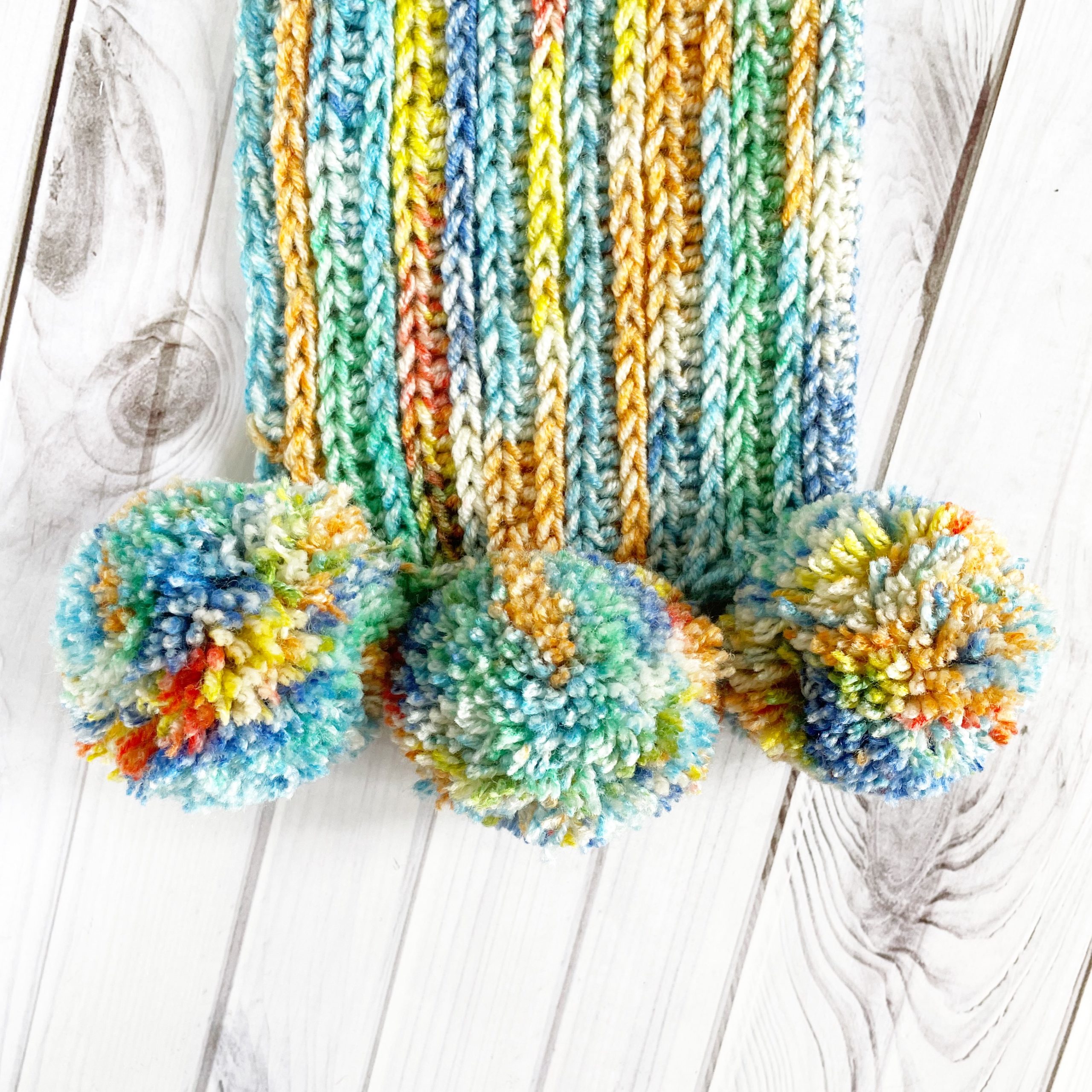 crochet pattern: in the loop crochet scarf