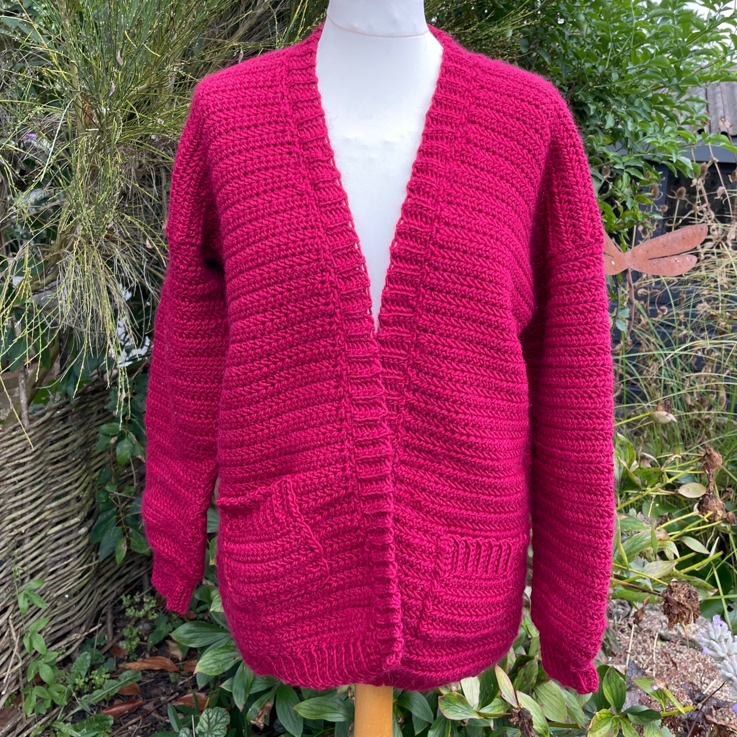 crochet cardigan tutorial
