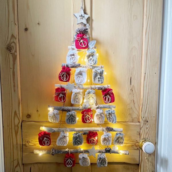 crochet kit: crocheted advent calendar