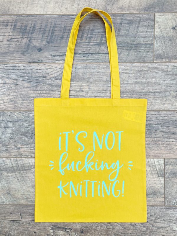 its not fucking knitting