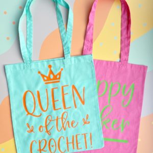 tote bags for crocheters