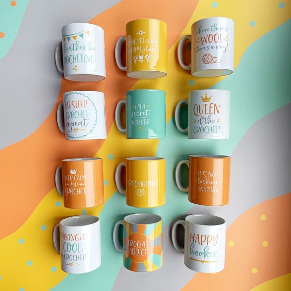 mugs for crocheters