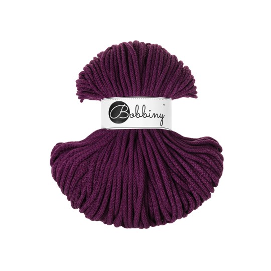 bobbiny cord 5mm violet 50m