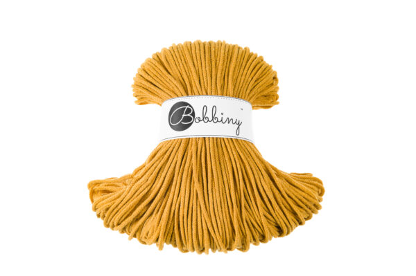 bobbiny 3mm braided cotton cord 100% recycled cotton