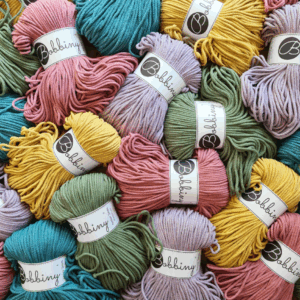 bobbiny 3mm braided cotton cord 100% recycled cotton