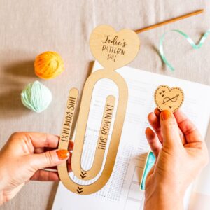 pattern pal & needle minder set complete crochet gift set