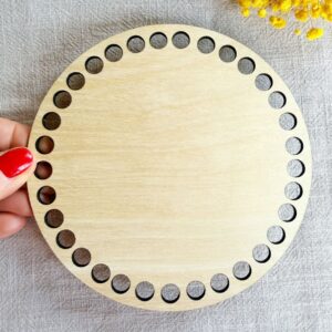 crochet snowman basket kit | festive crochet decoration blank