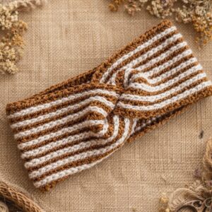 free crochet pattern for twisted headband cosy ear warmer