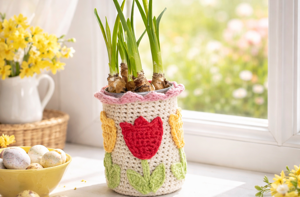 how to crochet tulips for beginners