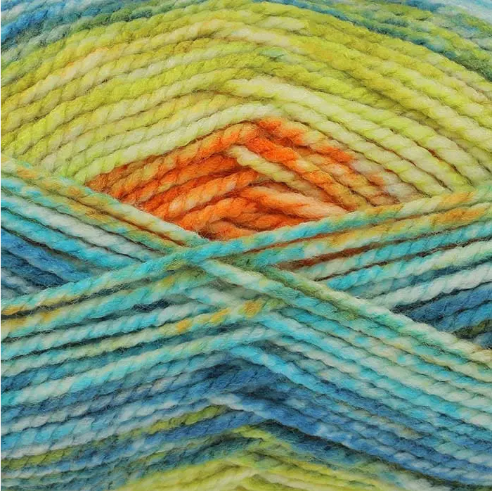 king cole hedgerow chunky yarn 200g variegated chunky yarn