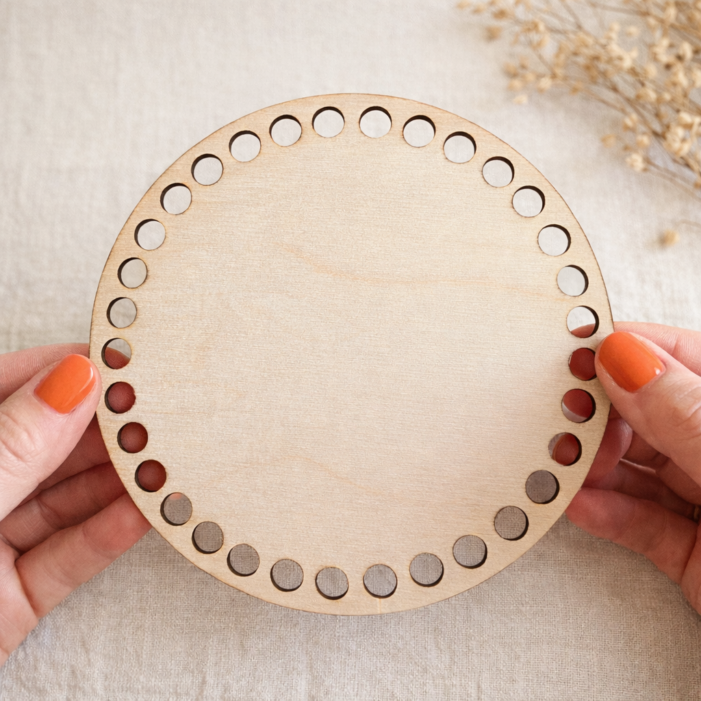 spring tulip crochet basket kit – easter crochet kit blank