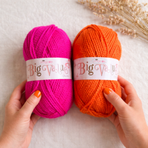 king cole big value chunky yarn 100g for crochet & knitting