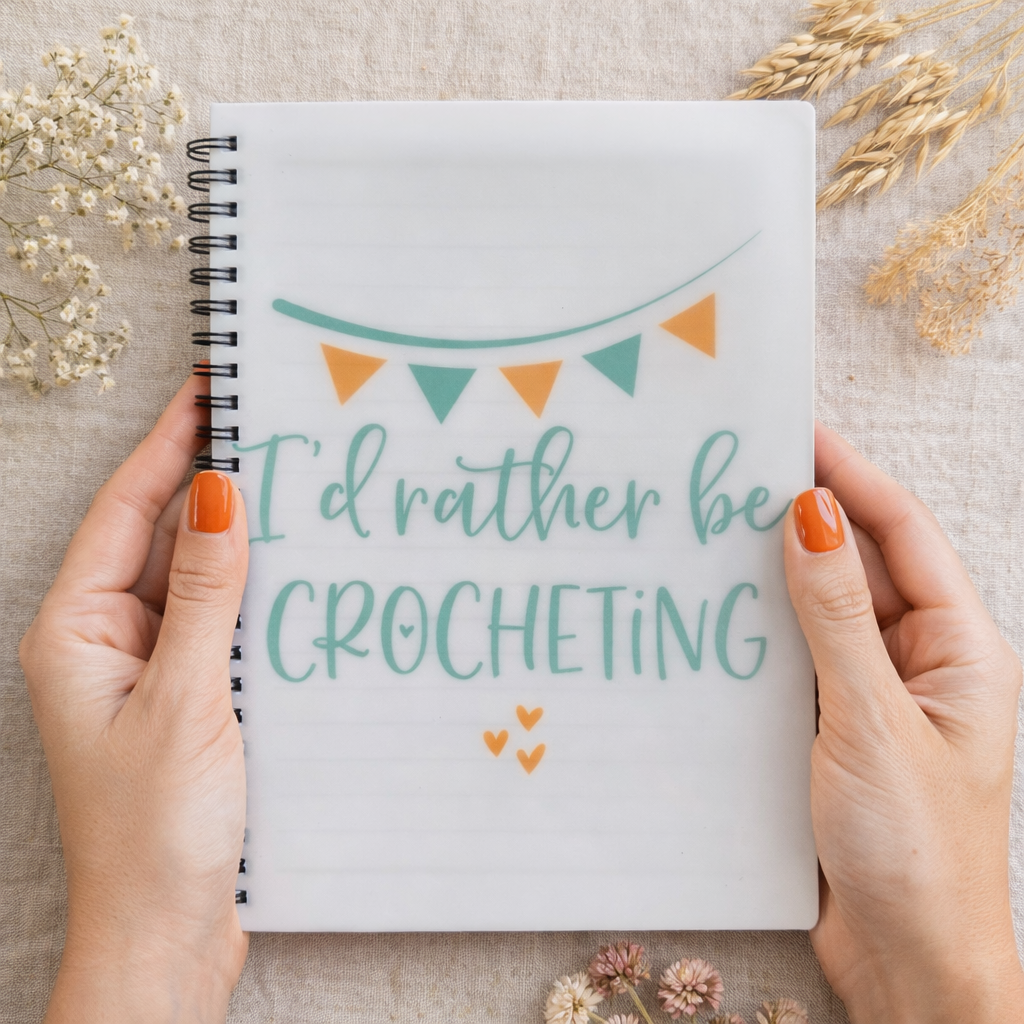 crochet notebooks a5 notebooks for crocheters 11 designs