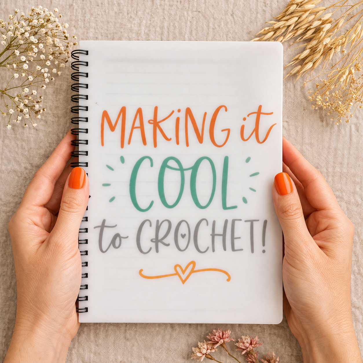 crochet notebooks a5 notebooks for crocheters 11 designs